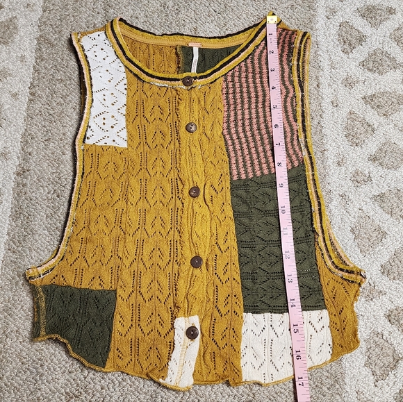 Free People Feeling Patch Sweater Vest - Picture 7 of 11